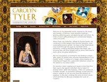 Tablet Screenshot of carolyntylerjewelry.com